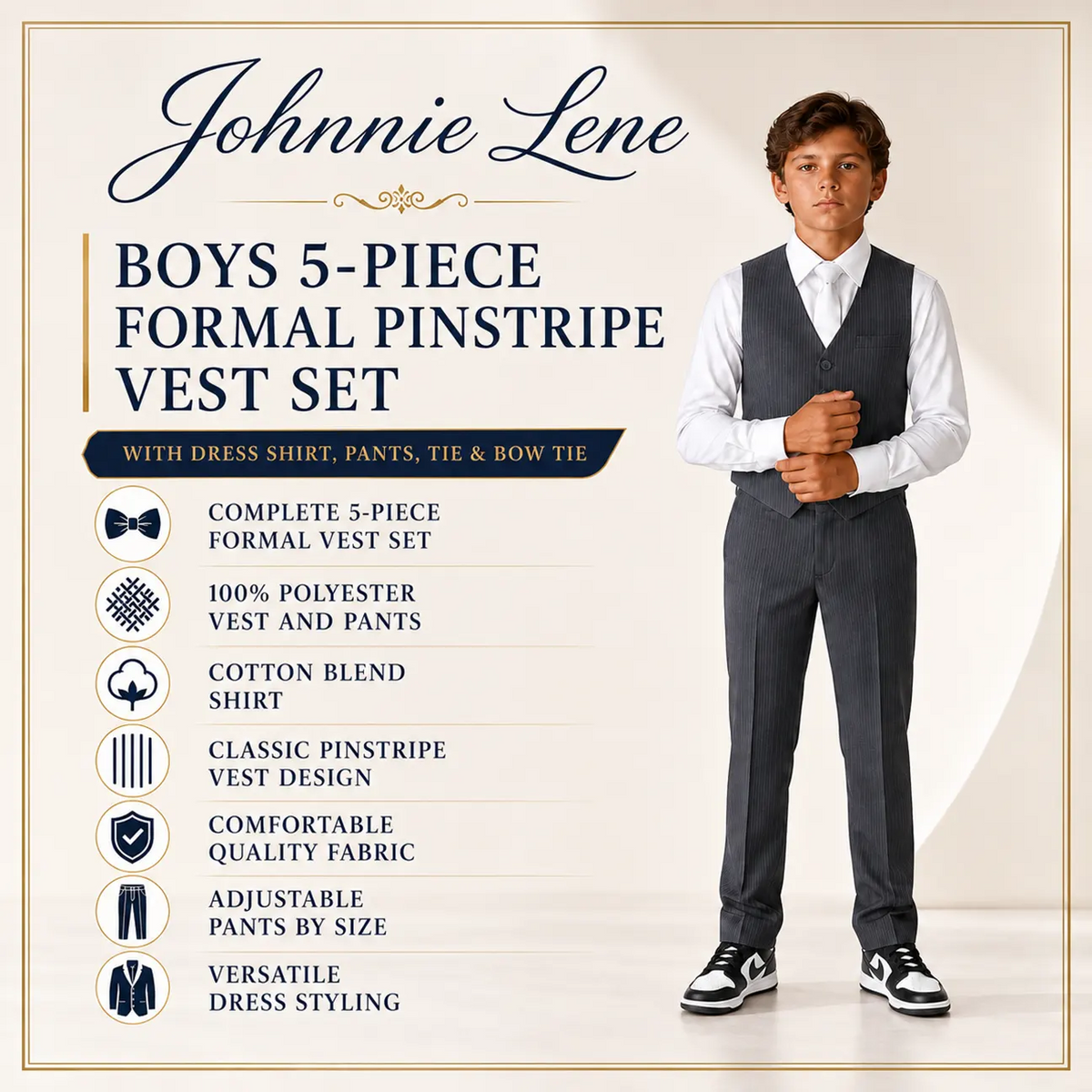 Johnnie Lene Boys' Suits image 4