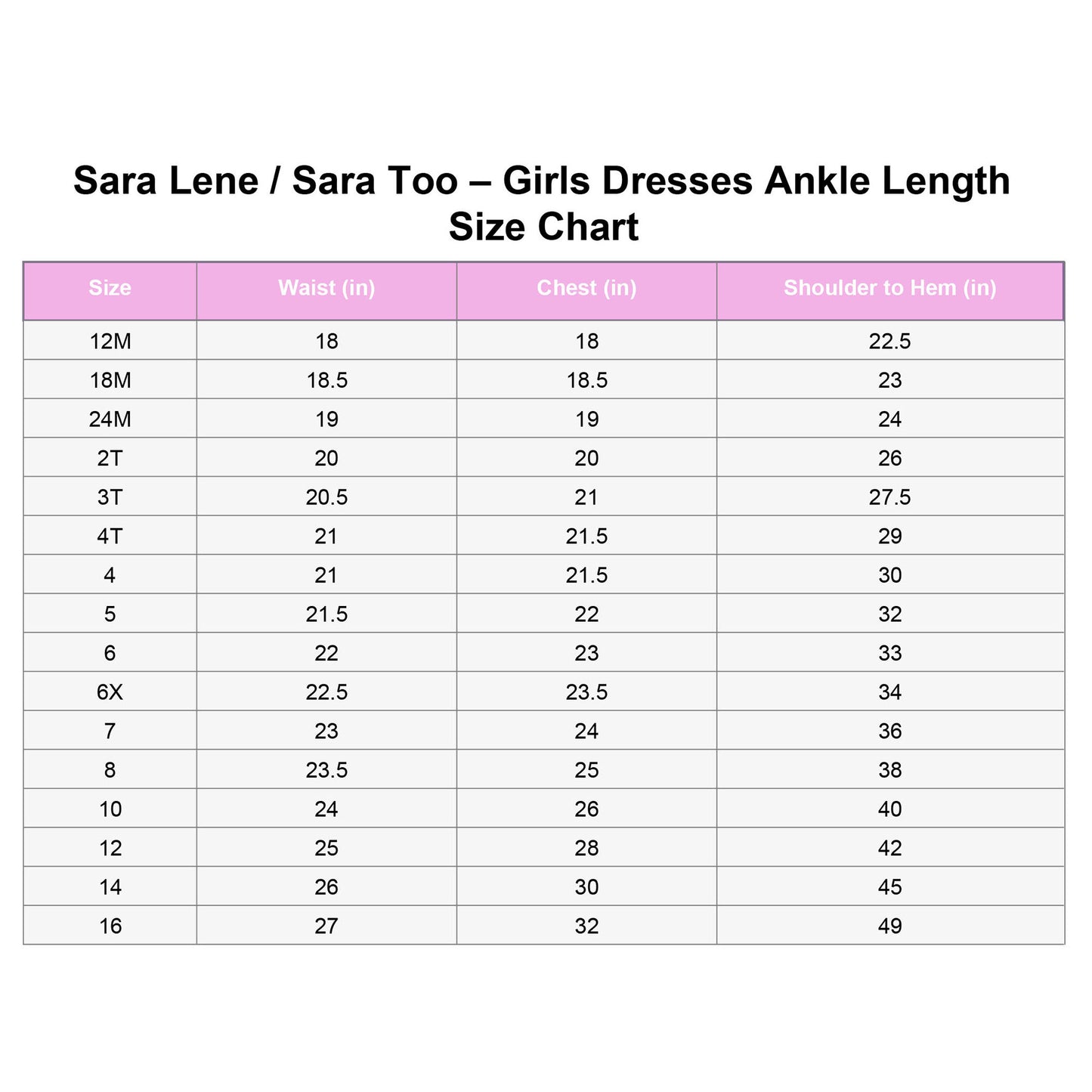 Sara Lene Flower Girl Dress Style 244