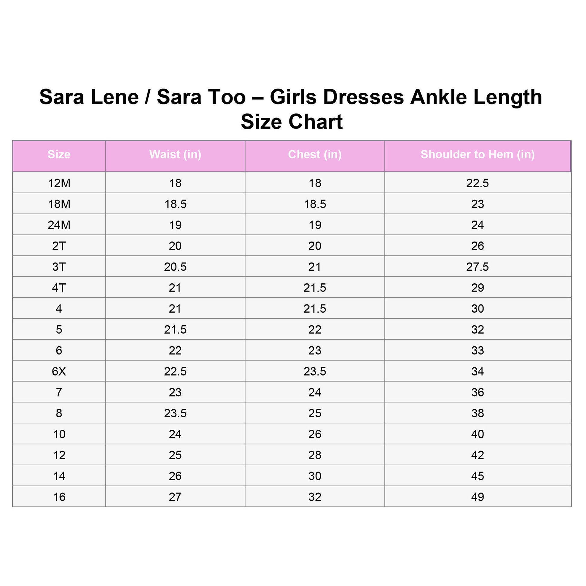 Sara Lene Flower Girl Dress Style 244