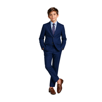 Gino Giovanni Boys 2-Piece Suit Set Formal Blazer Pants Classic Fit Kids Outfit 1