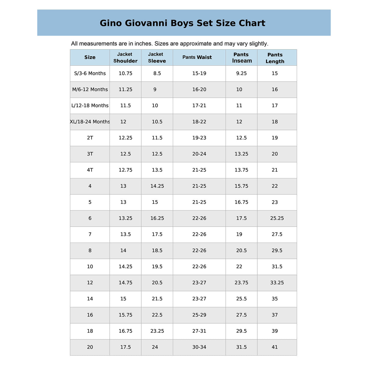 Gino Giovanni boys formal suit detail 3