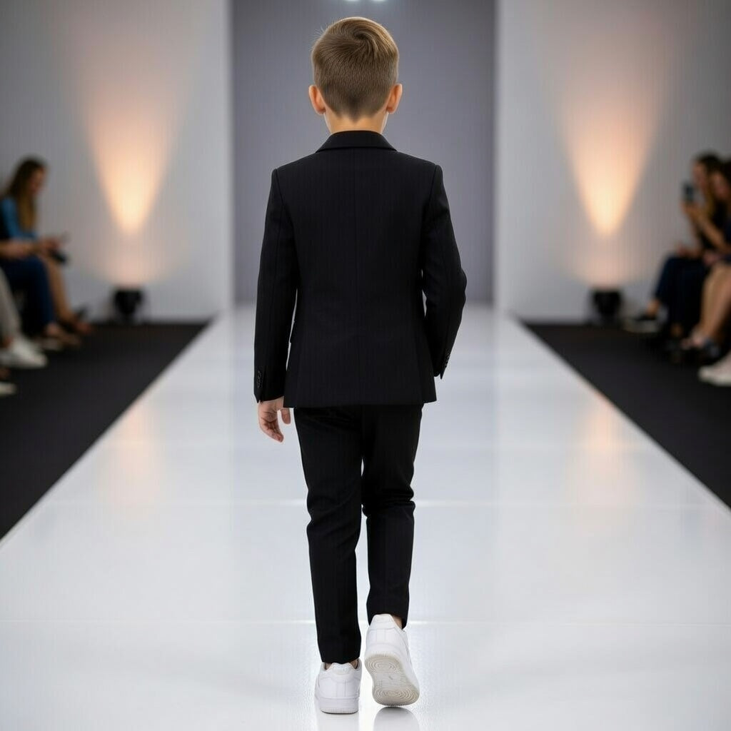 Gino Giovanni Boys 2-Piece Suit Set Formal Blazer Pants Classic Fit Kids Outfit