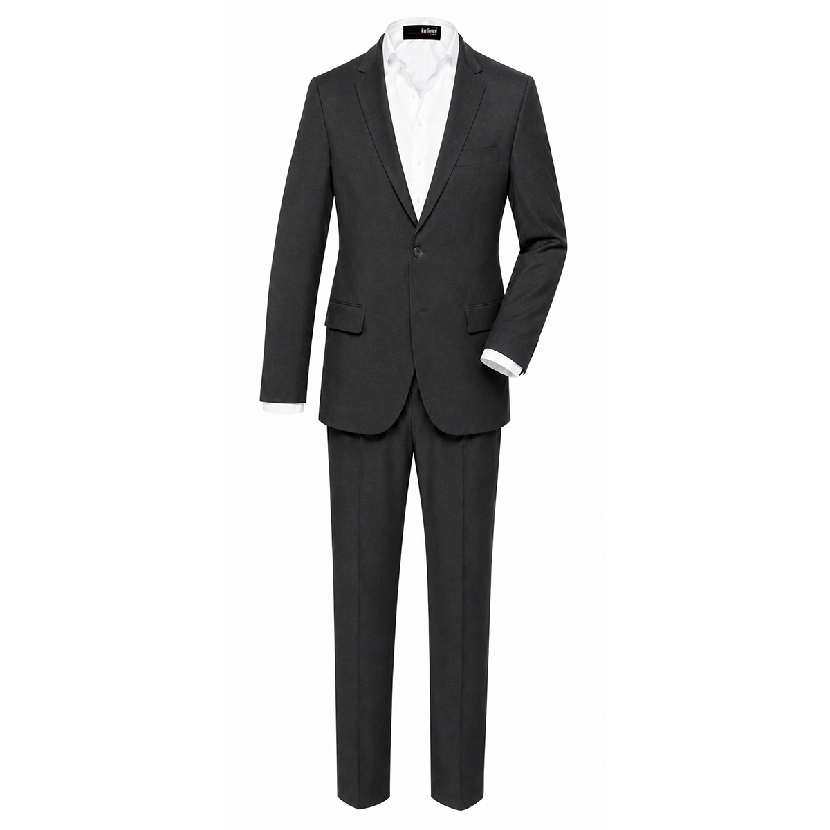 Gino Giovanni Boys' 3-Piece Formal Suit Set GN218 - Charcoal 20