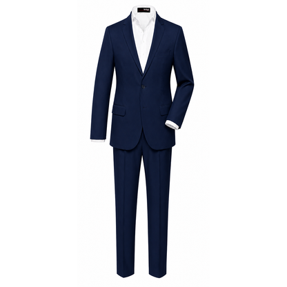 Gino Giovanni Boys' 3-Piece Formal Suit Set GN218 - Navy Blue 20