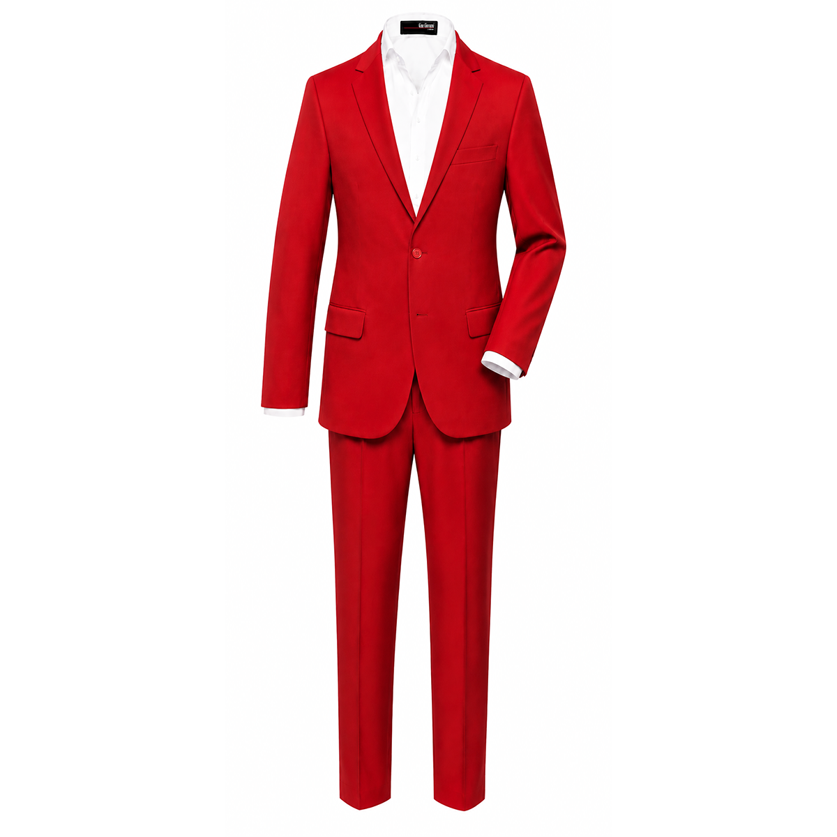 Gino Giovanni Boys' 3-Piece Formal Suit Set GN218 - Red 20