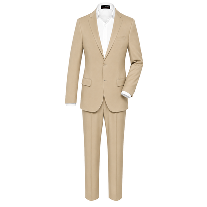 Gino Giovanni Boys' 3-Piece Formal Suit Set GN218 - Sand 20