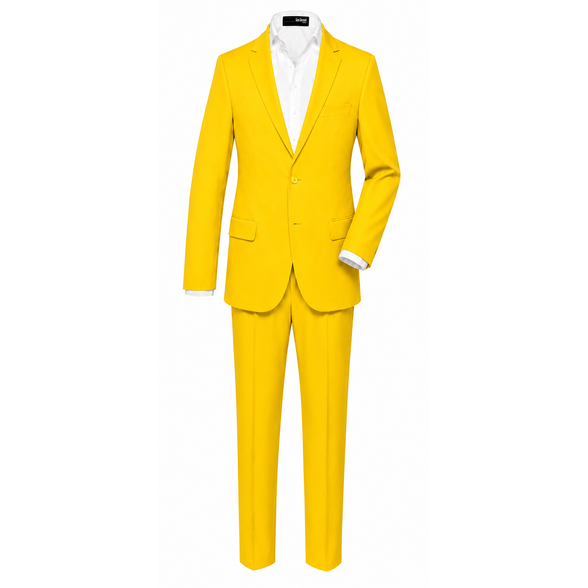 Gino Giovanni Boys' 3-Piece Formal Suit Set GN218 - Yellow 20