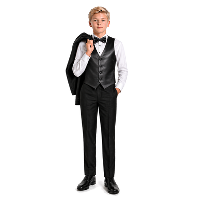 Gino Giovanni Boys' 5-Piece Tuxedo Set