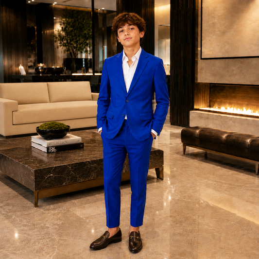 Gino Giovanni Boys' 3-Piece Formal Suit Set GN218