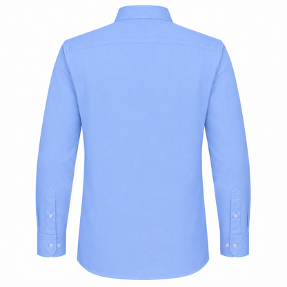 Johnnie Lene Boys Long Sleeve Dress Shirt, Poly-Cotton Button Down Formal Shirt, Baby to Teen Sizes - Image 19