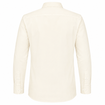 Johnnie Lene Boys Long Sleeve Dress Shirt, Poly-Cotton Button Down Formal Shirt, Baby to Teen Sizes - Image 3