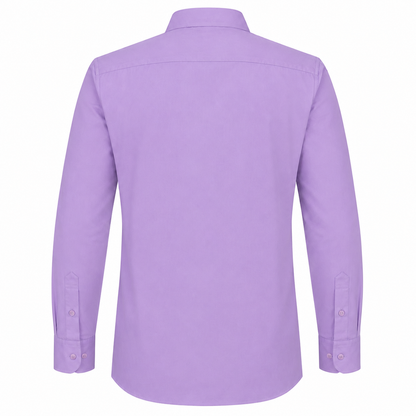Johnnie Lene Boys Long Sleeve Dress Shirt, Poly-Cotton Button Down Formal Shirt, Baby to Teen Sizes - Image 34