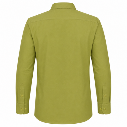 Johnnie Lene Boys Long Sleeve Dress Shirt, Poly-Cotton Button Down Formal Shirt, Baby to Teen Sizes - Image 124