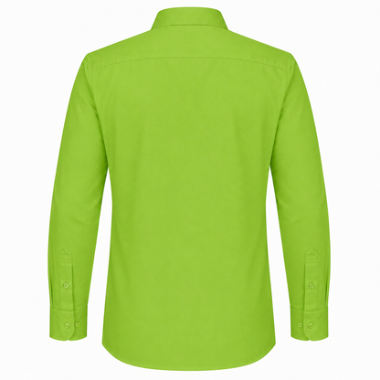 Johnnie Lene Boys Long Sleeve Dress Shirt, Poly-Cotton Button Down Formal Shirt, Baby to Teen Sizes - Image 64