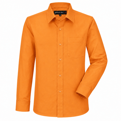 Dress Shirt Orange
