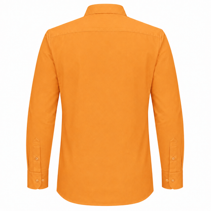Johnnie Lene Boys Long Sleeve Dress Shirt, Poly-Cotton Button Down Formal Shirt, Baby to Teen Sizes - Image 84