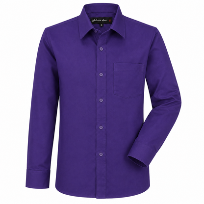Dress Shirt Purple