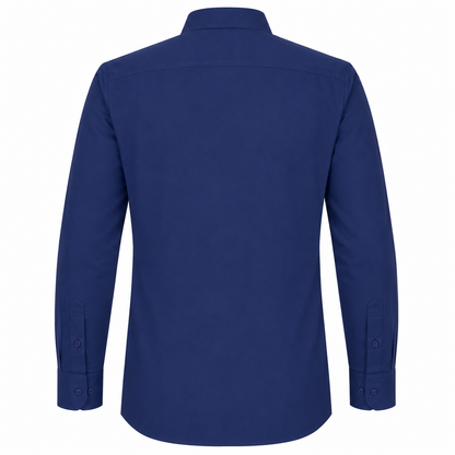 Johnnie Lene Boys Long Sleeve Dress Shirt, Poly-Cotton Button Down Formal Shirt, Baby to Teen Sizes - Image 24