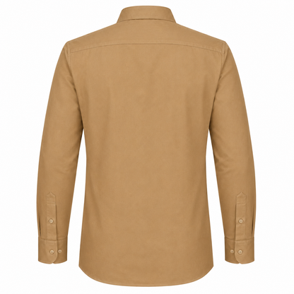 Johnnie Lene Boys Long Sleeve Dress Shirt, Poly-Cotton Button Down Formal Shirt, Baby to Teen Sizes - Image 109