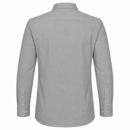 Johnnie Lene Boys Long Sleeve Dress Shirt, Poly-Cotton Button Down Formal Shirt, Baby to Teen Sizes - Image 89