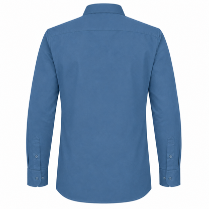 Johnnie Lene Boys Long Sleeve Dress Shirt, Poly-Cotton Button Down Formal Shirt, Baby to Teen Sizes - Image 104