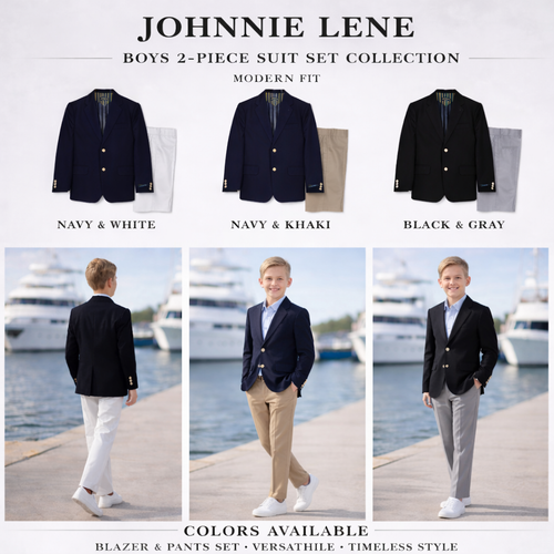Boy's Blazer and Pants Suit Set