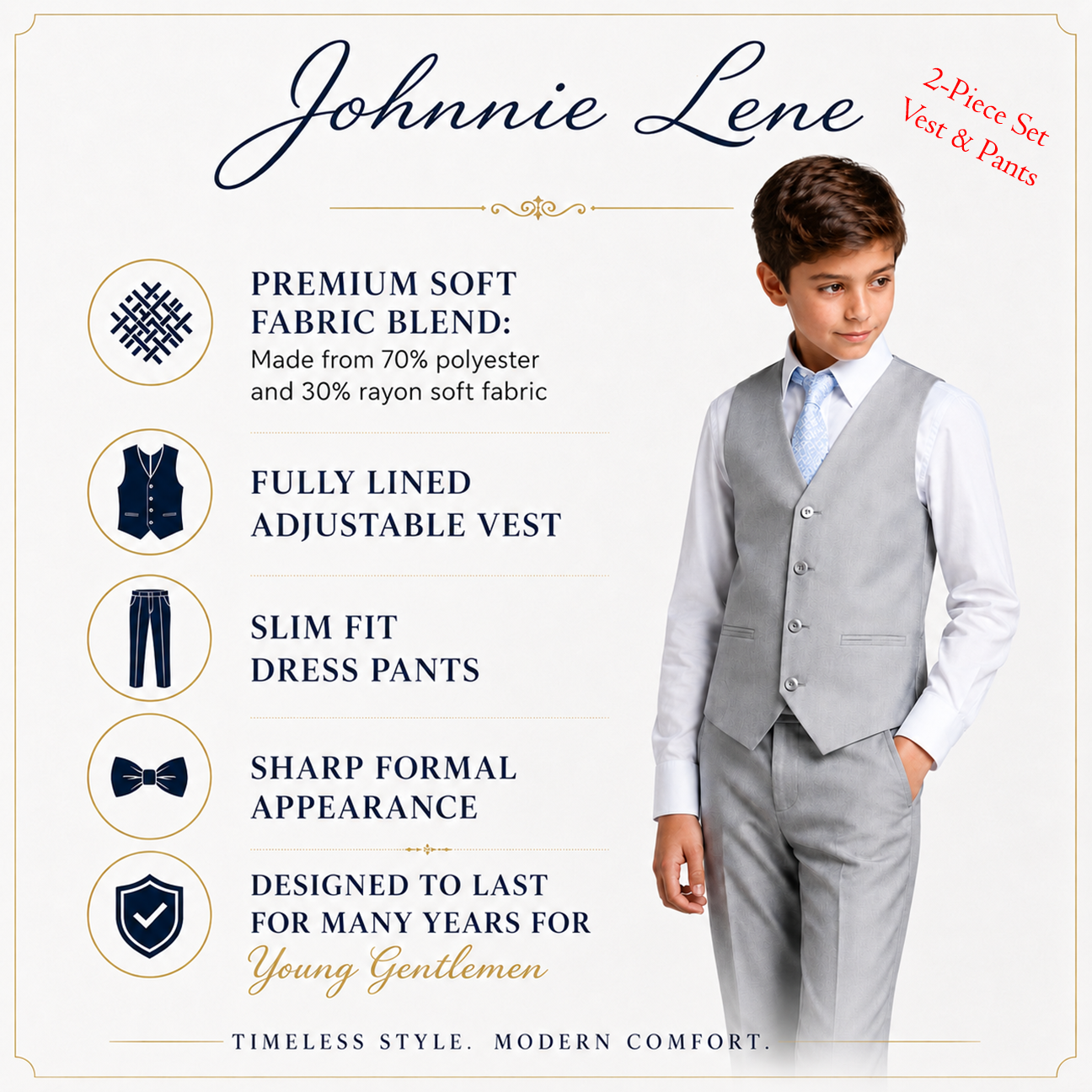 Johnnie Lene Boys' Suits image 28
