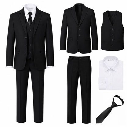 Johnnie Lene Boys Formal Dress Suit Set, Traditional Fit Infant to Teen