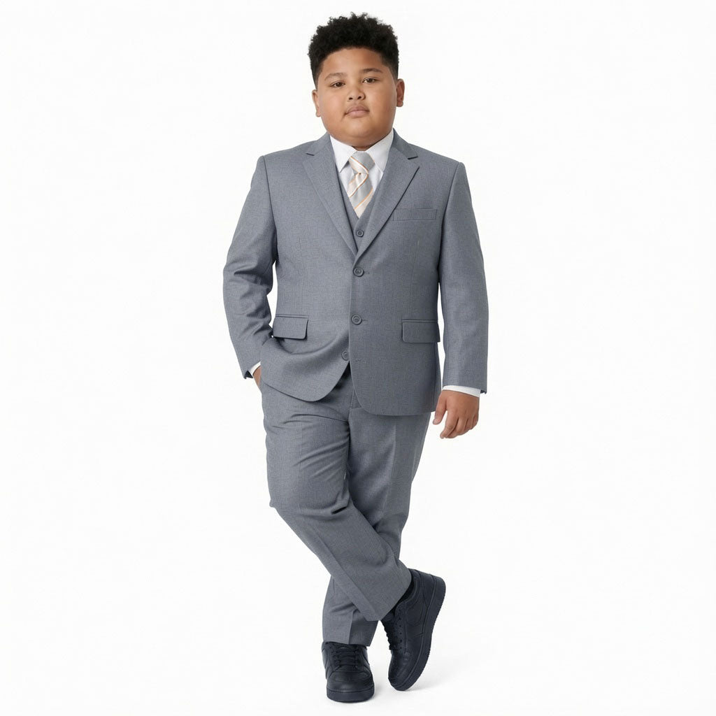 Johnnie Lene Boys Formal Dress Suit Set, Traditional Fit Infant to Teen