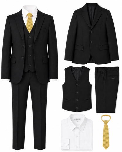 Johnnie Lene Boys Formal Dress Suit Set, Traditional Fit Infant to Teen