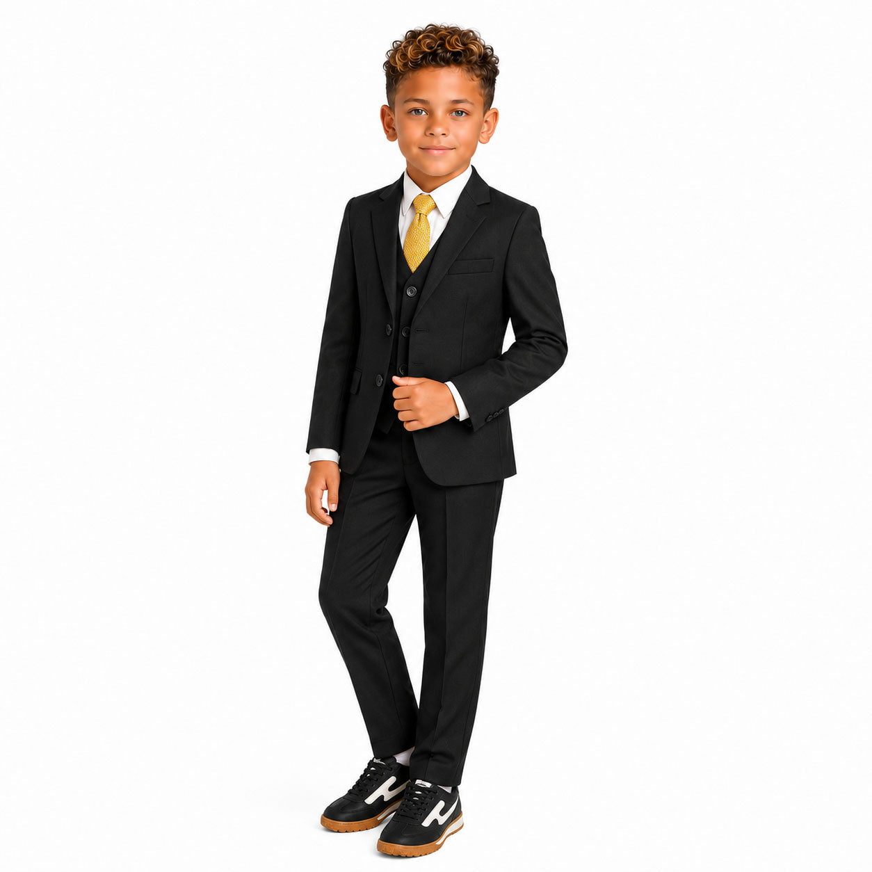 Johnnie Lene Boys Formal Dress Suit Set, Traditional Fit Infant to Teen