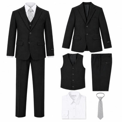 Johnnie Lene Boys Formal Dress Suit Set, Traditional Fit Infant to Teen