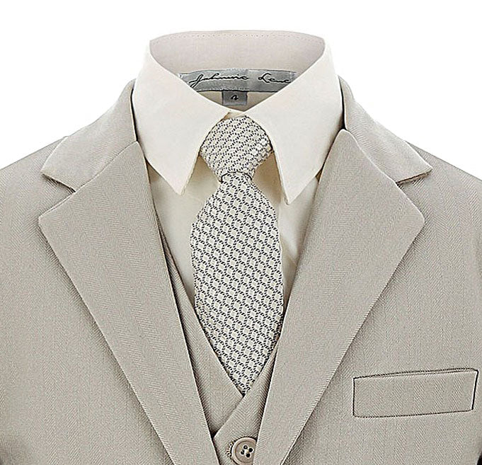 Johnnie Lene Boys Formal Dress Suit Set, Traditional Fit Infant to Teen