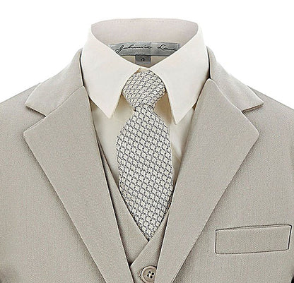 Johnnie Lene Boys Formal Dress Suit Set, Traditional Fit Infant to Teen