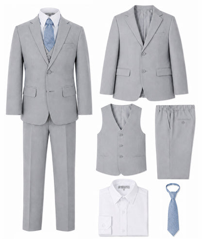 Johnnie Lene Boys Formal Dress Suit Set, Traditional Fit Infant to Teen