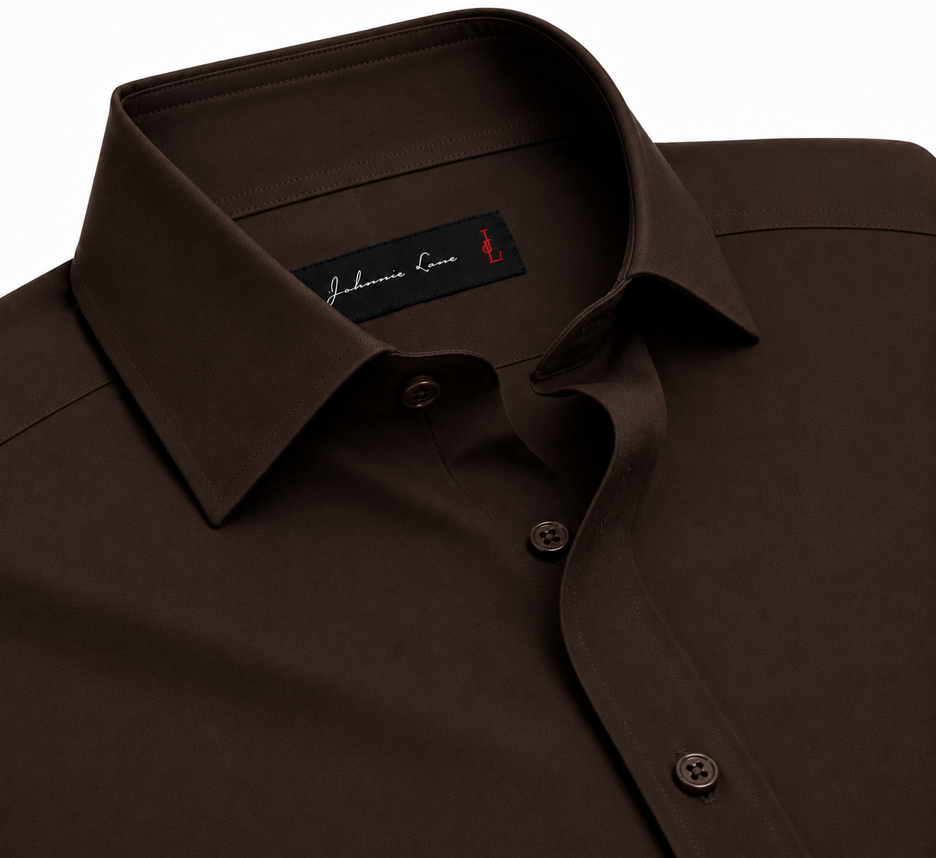 Johnnie Lene Boys Long Sleeve Dress Shirt, Poly-Cotton Button Down Formal Shirt, Baby to Teen Sizes - Image 115