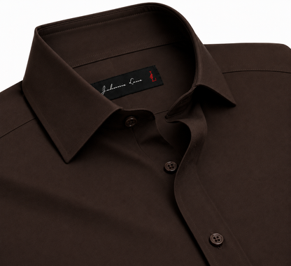 Johnnie Lene Boys Long Sleeve Dress Shirt, Poly-Cotton Button Down Formal Shirt, Baby to Teen Sizes - Image 115