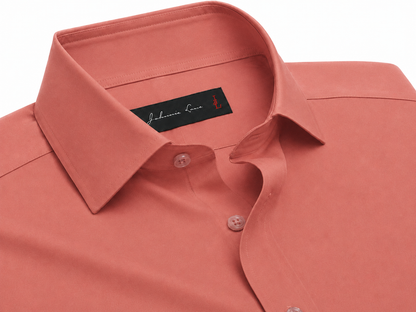 Johnnie Lene Boys Long Sleeve Dress Shirt, Poly-Cotton Button Down Formal Shirt, Baby to Teen Sizes - Image 130