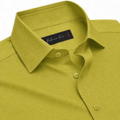 Johnnie Lene Boys Long Sleeve Dress Shirt, Poly-Cotton Button Down Formal Shirt, Baby to Teen Sizes - Image 125