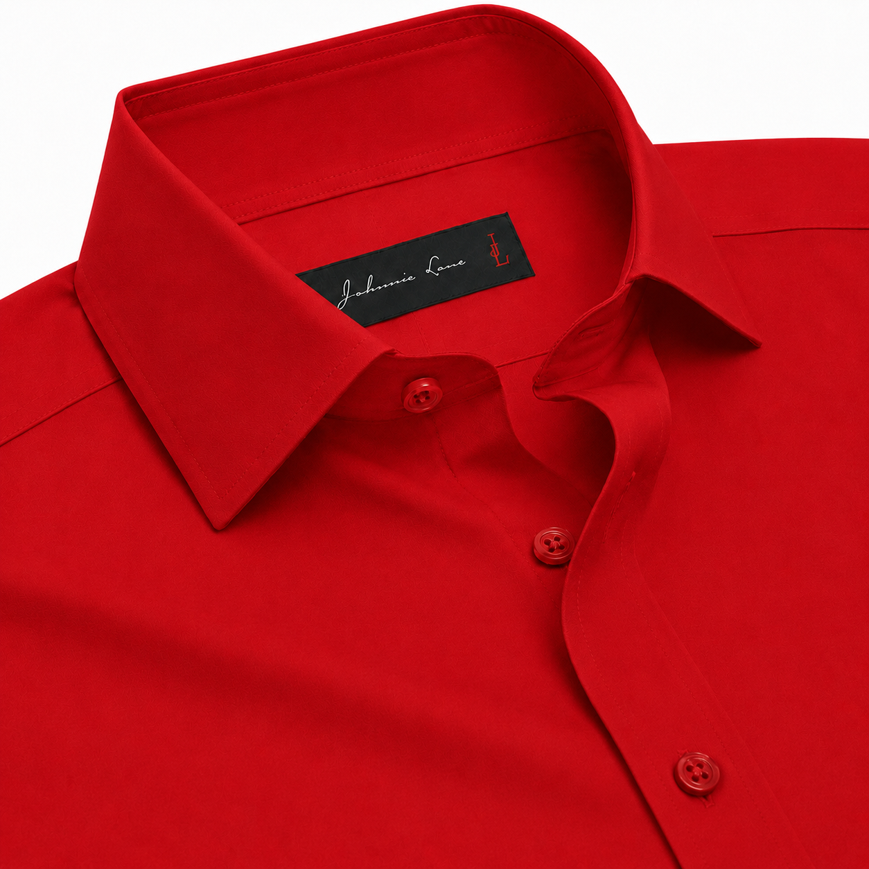 Johnnie Lene Boys Long Sleeve Dress Shirt, Poly-Cotton Button Down Formal Shirt, Baby to Teen Sizes - Image 15