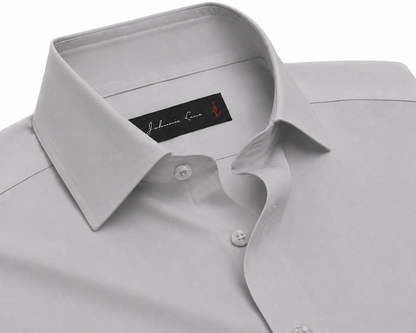 Johnnie Lene Boys Long Sleeve Dress Shirt, Poly-Cotton Button Down Formal Shirt, Baby to Teen Sizes - Image 90