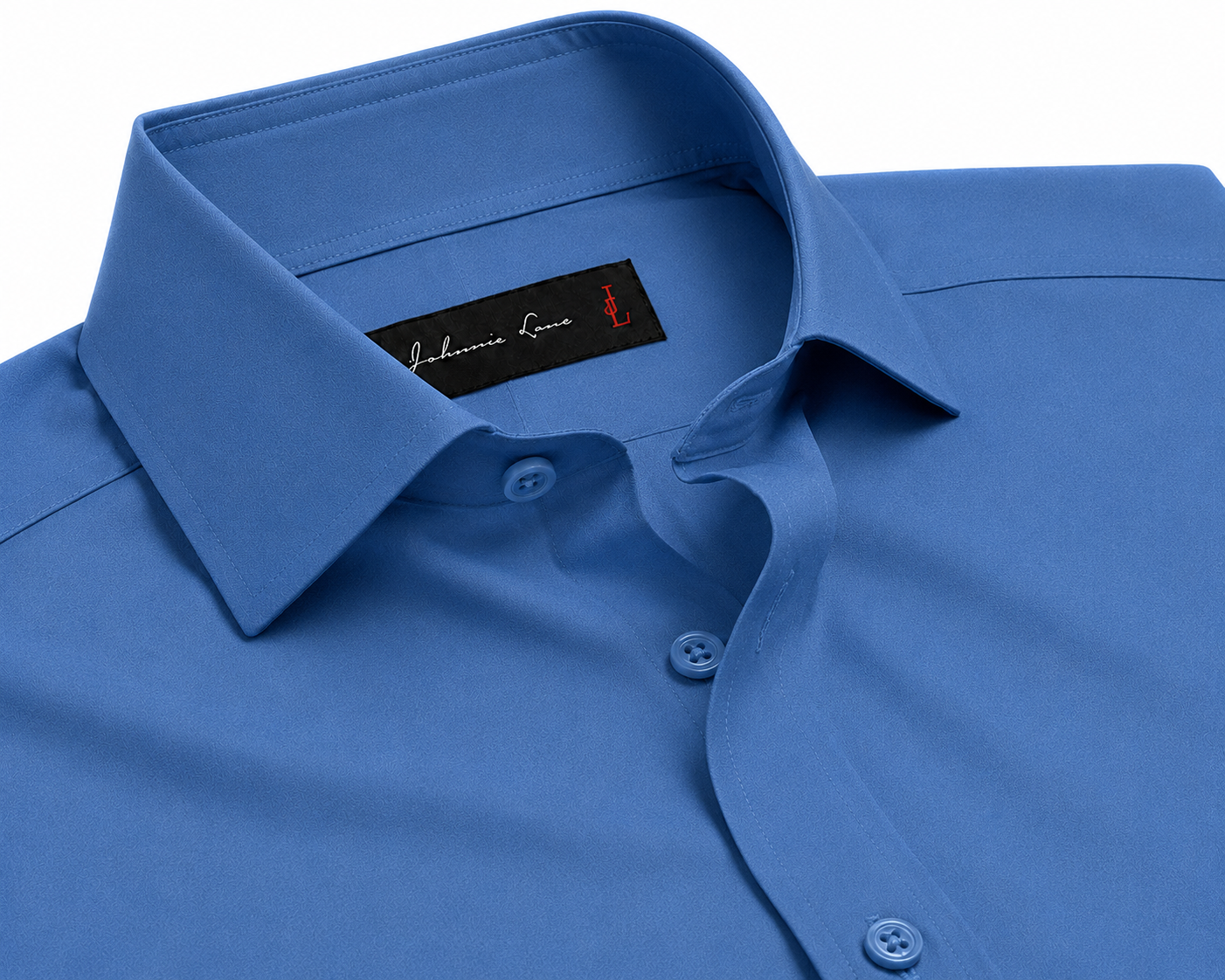 Johnnie Lene Boys Long Sleeve Dress Shirt, Poly-Cotton Button Down Formal Shirt, Baby to Teen Sizes - Image 105